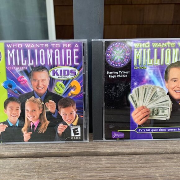 Set of Games - Who Wants to be a Millionaire-Adult & Kid Version - Picture 1 of 11